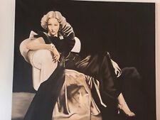 marlene dietrich Handgemalt auf Leinwand gross! B 105 cm X 90 cm