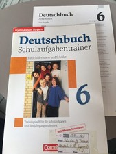 Deutschbuch Gymnasium - Bayern / 6. Jahrgangsstufe - Schulaufgabentrainer mit Lö