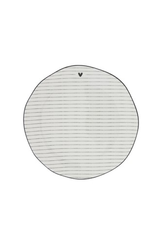 Kuchenteller herz stripes - kuchenteller, herz/stripes