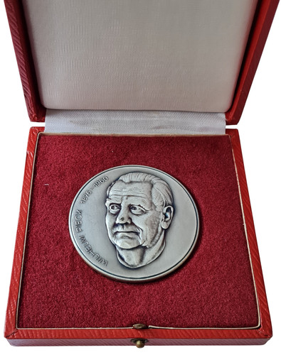Medaille wilhelm pieck 1876 - wilhelm,
