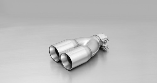 Remus edelstahl endrohr 2x76mm - remus,