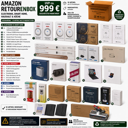 Amazon retourenbox elektronik - amazon,
