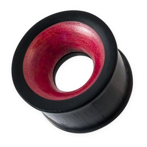 Flesh plug ohr tunnel ebenholz - ohr,