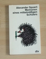 Buch DTV 57 Memoiren eines mittelmäßigen Schülers Alexander Spoerl
