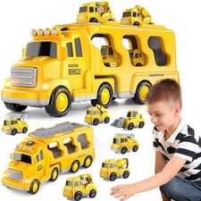 BAU LKW Spielzeugautos 7in1