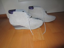 adidas NEO Stiefelette Damen Ankle Boots Booties  EU 39  1/3 Graubeige