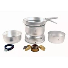 TRANGIA Sturmkocher 3-4 Personen, Alu Koch Set Spiritus Kocher 25-1 UL