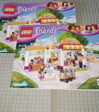 NUR Anleitung Heft 1 & 2 Sammlung für: LEGO FRIENDS: Heartlake Supermarkt 41118