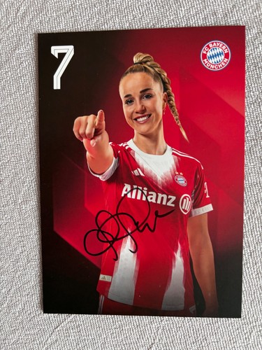 Giulia gwinn autogrammkarte - autogrammkarte, fc