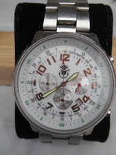 K.V. Fuchs Design Idar – Oberstein Herren Uhr Chronograph groß rund edel