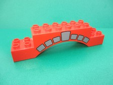 Lego Duplo Stein Torbogen rot