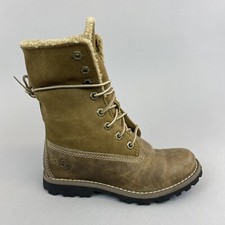 Timberland roll top brown - brown, lace