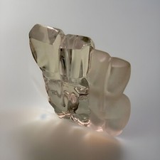 DAUM Frankreich SM 16 „TENDRESSE“ Kristall Glas Skulptur signiert M. Legendre