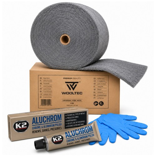Stahlwolle 1kg k2 aluchrom - 1kg,