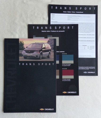 Chevrolet trans sport 2001 - trans,