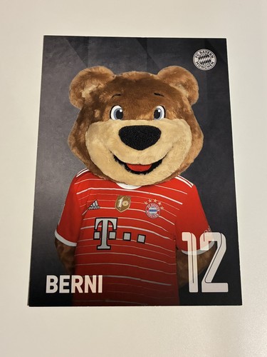 Berni maskottchen bayern - berni, fc