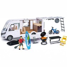 Dickie toys camper - toys, weiß