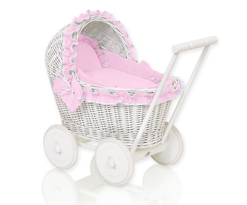 Weißer puppenwagen aus - weißer,