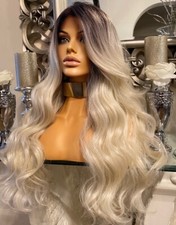 Platin Aschblond Lace Front