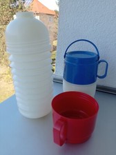 2 Camping-Flaschen, Plastikflaschen, 650ml jeweils