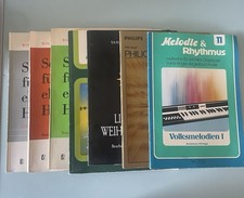 Konvolut Notenbücher Heimorgel 12 Bücher Volksmusik und mehr 80er