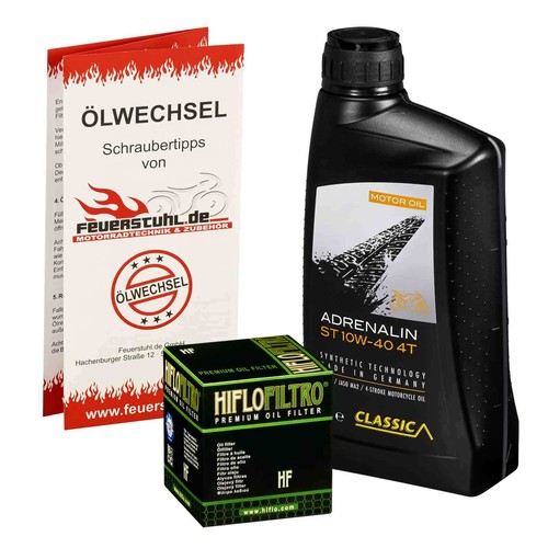 ölwechselset adrenaline hiflo - Ölwechselset, adrenaline/hiflo