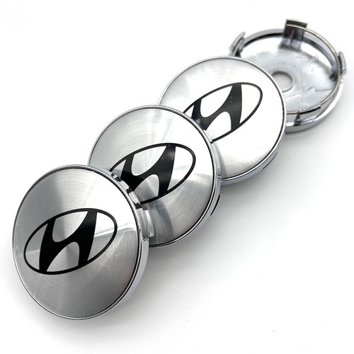 60mm für hyundai logo - 4x,