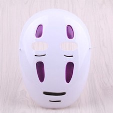 Spirited Away Ohngesicht No face Maske aus Kunststoff für Cosplay Kostüm.