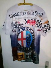 T-Shirt Herren 3d Druck Motiv Alfa Romeo in der Größe XL