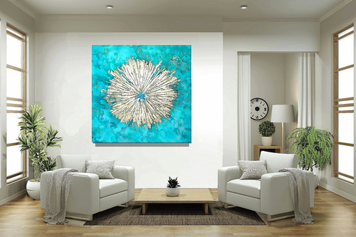 Gold abstrakt malerei - malerei, kunst