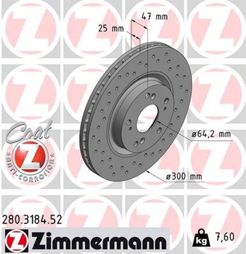 Zimmermann bremsscheibe - zimmermann,