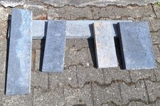 Kantenstein 100cm lang Bordstein Randstein Palisade Leistenstein grau