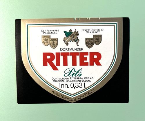 Altes bieretikett beer label - bieretikett-beer,