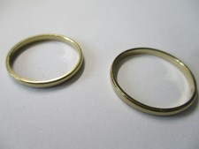 333 Gold zwei Ringe 8K