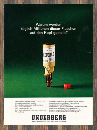 Underberg reklame - underberg,