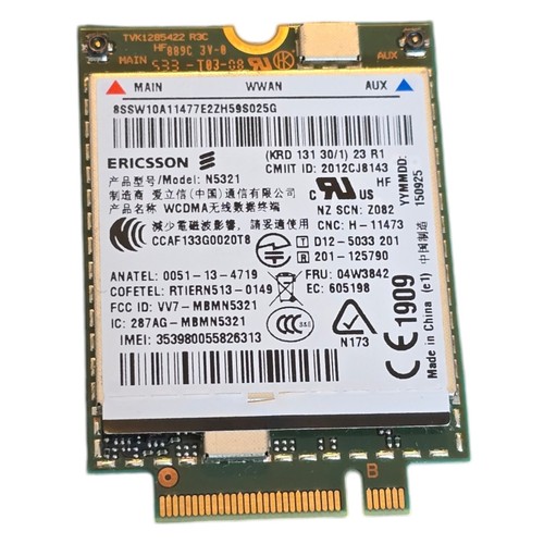 Ericsson n5321 wwan umts - umts, 3g
