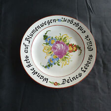 alter Keramik Teller  mit