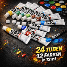 (45,10 EUR/l) Acryl Farben Set