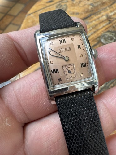 Seltene vintage uhr nivada - seltene,
