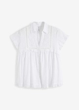 Neu Kurzarmbluse mit