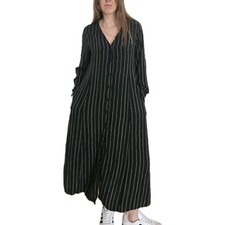 YERSE Maxi Hemdblusenkleid