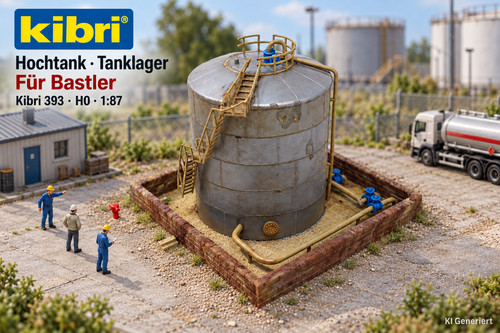 Kibri 393 gebäude hochtank - 393,