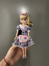 Licca-Chan Takara Japan Barbie LD-09 Kitty Dress Fashion Doll Cat Coordinate
