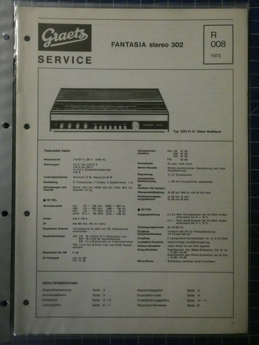 Graetz service fantasia - graetz,