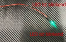 LED 3mm GRÜN BLINKEND