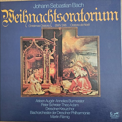 Bach weihnachtsoratorium - j.s.,
