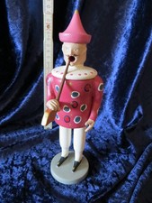 Nostalgie - Räuchermann mit Massearme /Massegesicht  -Harlekin/Clown Var.3