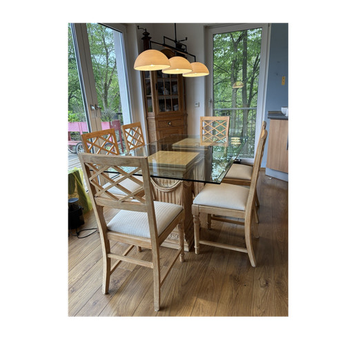 Essgruppe mit glasplatte - essgruppe,