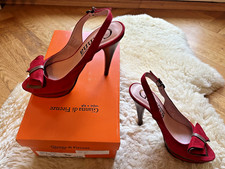 High Heel Peeptoe, rotes