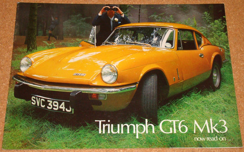 Triumph gt6 mk3 1971 - mk3, (j-reg)